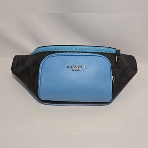 Coach New York Leather Racer SM BB MXISG Belt Bag/Fanny Pack